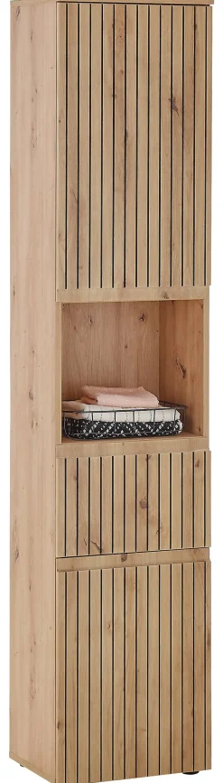 Hochschrank Austin Artisan Oak Nachbildung B/H/T: ca. 40x136x31 cm