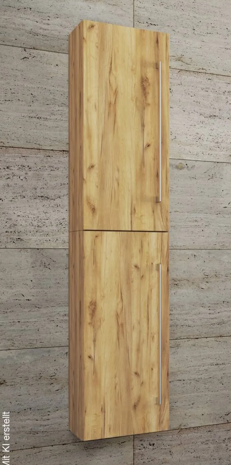 Hochschrank Badinos Eiche Honig Nachbildung B/H/T: ca. 33x150x22 cm
