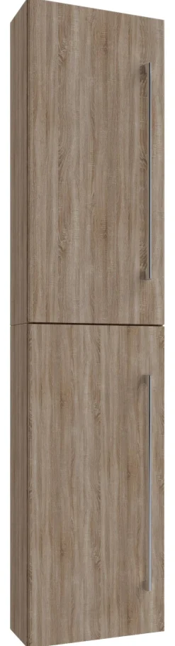 Hochschrank Badinos Eiche Sonoma Nachbildung B/H/T: ca. 33x150x22 cm