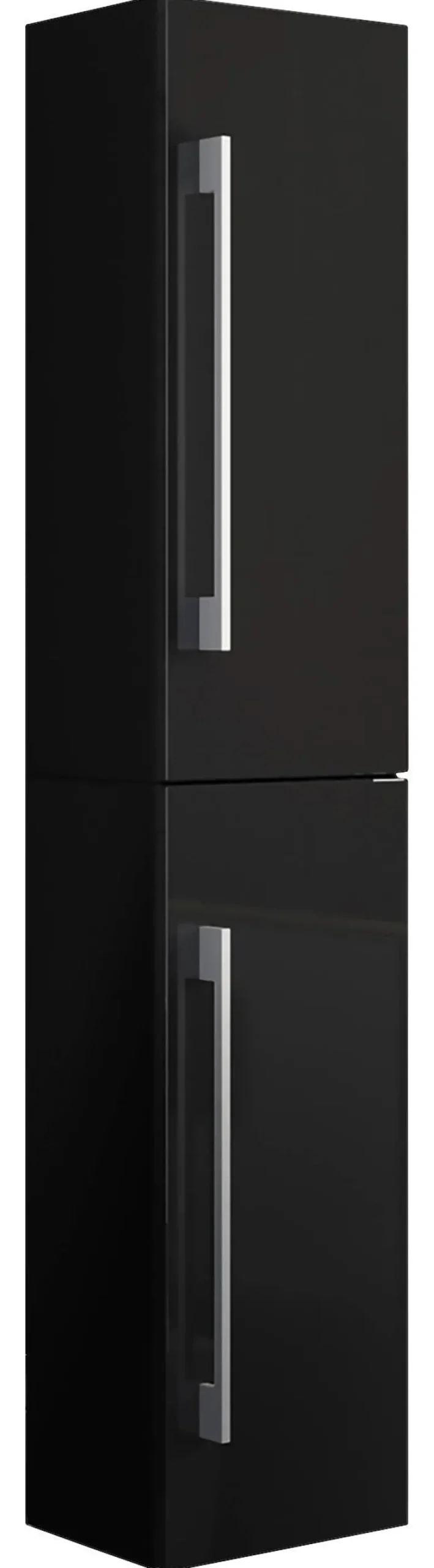 Hochschrank Badinos schwarz B/H/T: ca. 33x150x22 cm