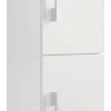 Hochschrank Badinos weiß Alu Optik B/H/T: ca. 33x150x22 cm
