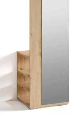 Hochschrank BEN Eiche Nachbildung B/H/T: ca. 40x184x35 cm