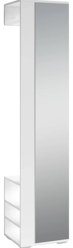 Hochschrank BEN weiß B/H/T: ca. 40x184x35 cm
