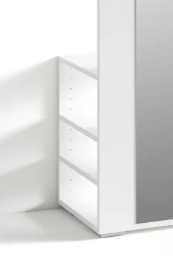 Hochschrank BEN weiß B/H/T: ca. 40x184x35 cm