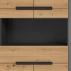 Hochschrank Canu Basalt Eiche Artisan Nachbildung B/H/T: ca. 76x193x34 cm