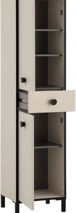 Hochschrank Edda creme B/H/T: ca. 40,3x163,3x33,5 cm