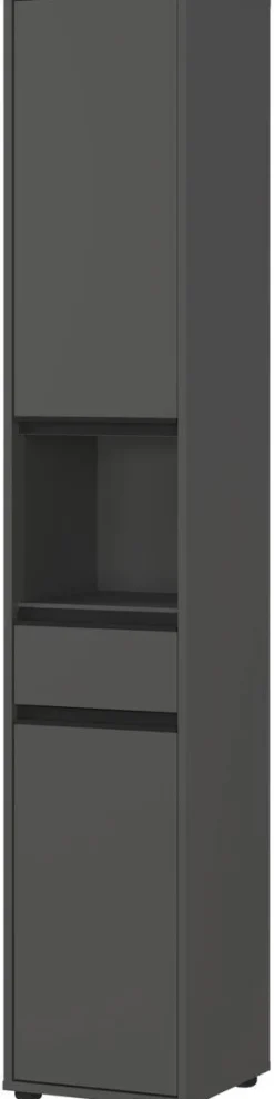 Hochschrank 2203-547 Graphit B/H/T: ca. 33x181x34 cm