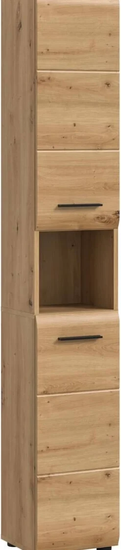 Hochschrank Ice Artisan Oak Nachbildung B/H/T: ca. 30x185x30 cm