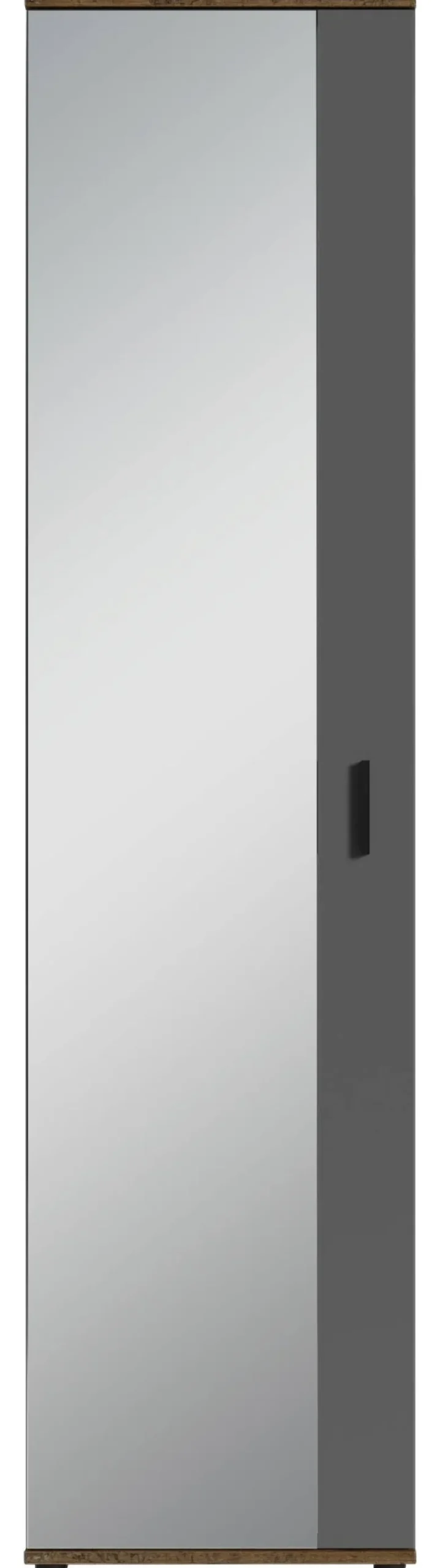 Hochschrank JAKOB schwarz schwarz B/H/T: ca. 49x196x30 cm