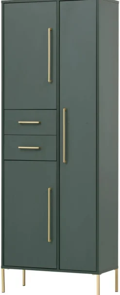 Hochschrank Kent waldgrün B/H/T: ca. 67,1x183,4x33,1 cm