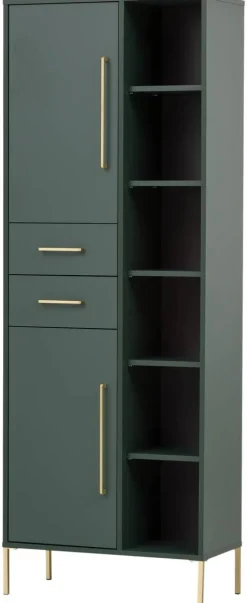 Hochschrank Kent waldgrün B/H/T: ca. 67,1x183,4x33,1 cm