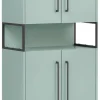 Hochschrank Limone mint B/H/T: ca. 65,2x183,4x33,1 cm