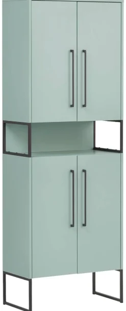 Hochschrank Limone mint B/H/T: ca. 65,2x183,4x33,1 cm