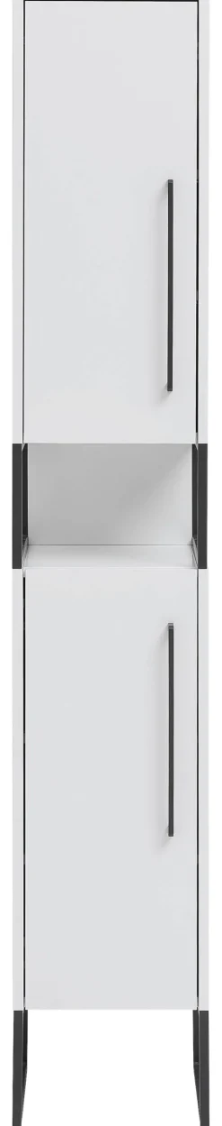 Hochschrank Limone weiß B/H/T: ca. 30,4x183,4x33,1 cm