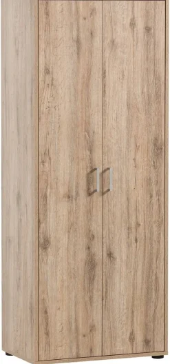 Hochschrank Niels Eiche Wildeiche Nachbildung B/H/T: ca. 65x163,6x41 cm
