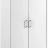 Hochschrank Niels weiß perlweiß Optik B/H/T: ca. 65x163,6x41 cm