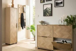 Hochschrank Piazza Eiche Nachbildung B/H/T: ca. 40,3x157,8x33,05 cm