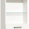 Hochschrank Quickset 312 weiß glanz B/H/T: ca. 50x195,5x20 cm