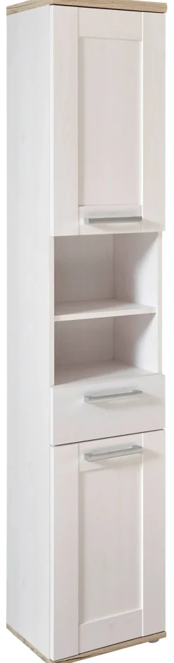 Hochschrank Romance Sibiu Lärche Nachbildung Eiche San-Remo Nachbildung B/H/T: ca. 38x190x32 cm