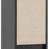 Hochschrank Sander anthrazit Nachbildung B/H/T: ca. 30,2x164,5x33 cm