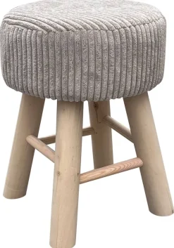 Hocker cremeweiß B/H/L: ca. 30x42x30 cm