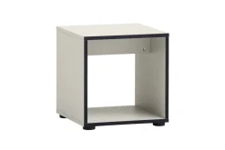 Hocker Edda beige hell B/H/T: ca. 40x42x40 cm