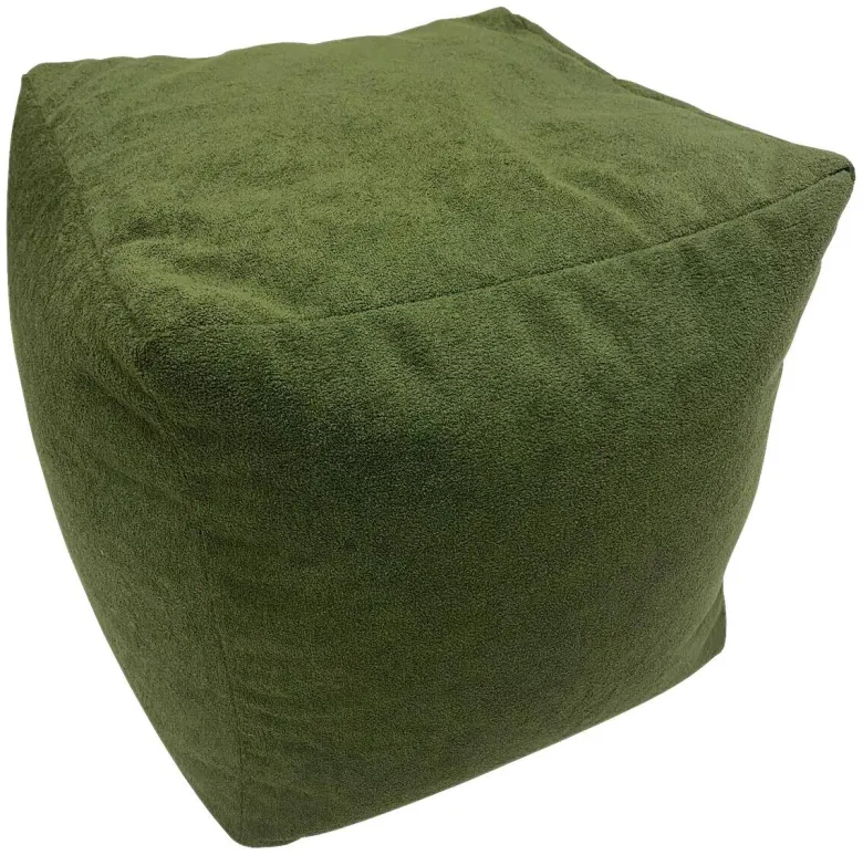 Hocker grün Nylon B/H/T: ca. 40x40x40 cm