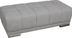 Hocker hellgrau B/H/T: ca. 141x41x66 cm
