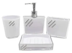 HOFFMANNS Badezimmer-Set Kunststoff