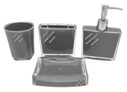 HOFFMANNS Badezimmer-Set Kunststoff