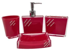 HOFFMANNS Badezimmer-Set Kunststoff