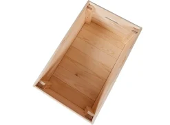 Holzkiste Valloni M natur natur Holz B/H/L: ca. 31,5x23x51 cm