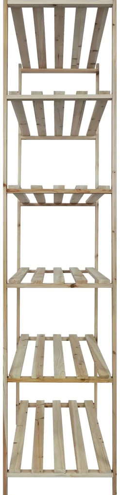 Holzregal B/H/L: ca. 40x180x90 cm