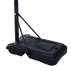 HOMCOM Basketballkorb schwarz B/H/L: ca. 73x210x74 cm