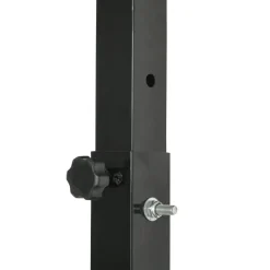 HOMCOM Basketballkorb schwarz B/H/L: ca. 60x90x310 cm