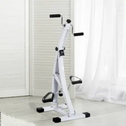 HOMCOM Bewegungstrainer weiß Stahl B/H/L: ca. 50x96x41 cm
