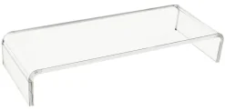 HOMCOM Bildschirmständer MHA2-0075 transparent