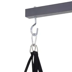 HOMCOM Boxsackständer schwarz Stahlrohr B/H/T: ca. 104x202x156 cm