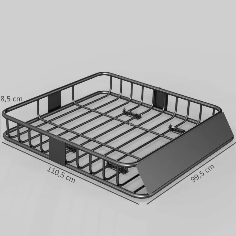 HOMCOM Dachträger B/H/L: ca. 99,5x18,5x110,5 cm
