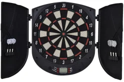 HOMCOM elektrische Dartscheibe B/H/T: ca. 46,5x50,5x4,4 cm