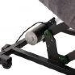 HOMCOM Elektrischer Fernsehsessel 713-031GY grau Polyester-Mischgewebe Holz Schaumstoff B/H/L: ca. 73x109x94 cm