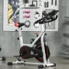 HOMCOM Ergometer schwarz Stahl B/H/L: ca. 53x114x103 cm