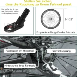 HOMCOM Fahrrad-Zubehör gelb gelb B/H/L: ca. 75x142x101 cm