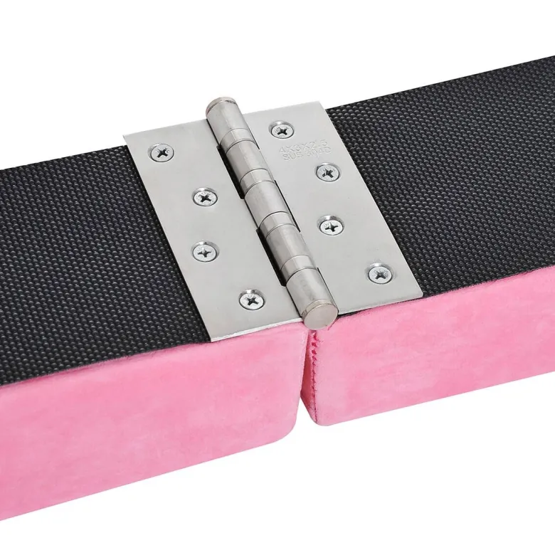 HOMCOM Fitness-Zubehör rosa Holz B/H/L: ca. 10x210x6,5 cm