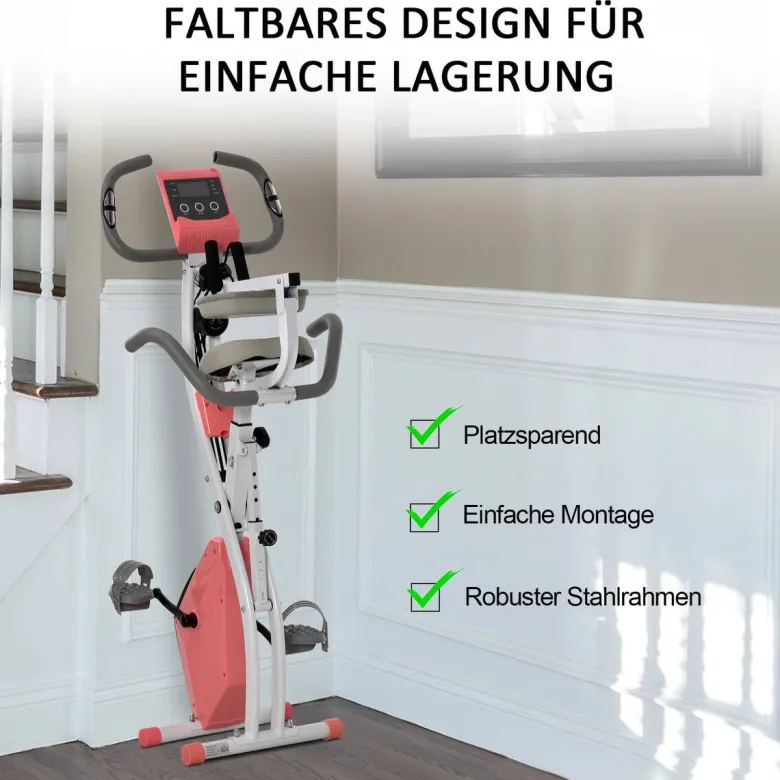 HOMCOM Fitness-Zubehör rosa Polypropylen B/H/L: ca. 51x97x115 cm