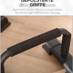 HOMCOM Fitness-Zubehör schwarz Kunststoff B/H/L: ca. 25x36x20 cm