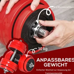 HOMCOM Hantelset
