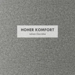 HOMCOM Hocker grau B/H/L: ca. 56x56x42 cm