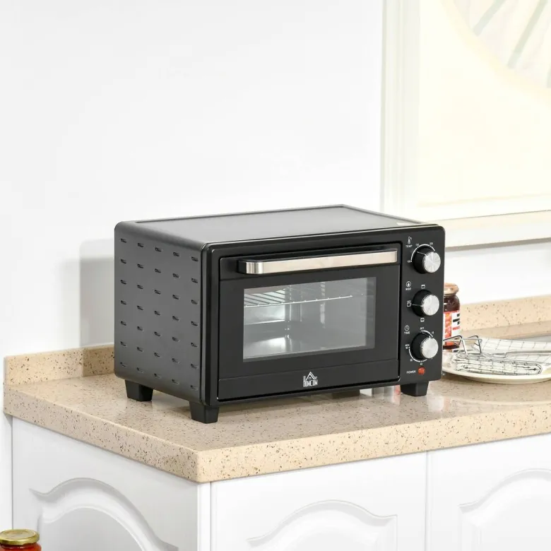 HOMCOM Küchengerät 800-085V90 schwarz Polypropylen B/H/L: ca. 38,5x46x29 cm