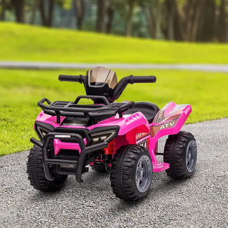 HOMCOM Kinderauto rosa B/H/L: ca. 42x70x45 cm